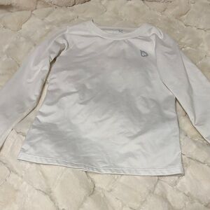 Baleaf Kids White Long Sleeve Tee